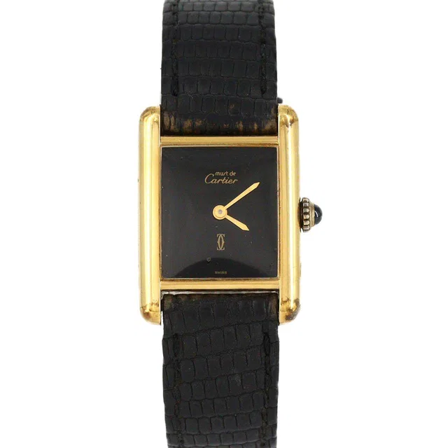 Cartier Must Tank SM Hand Wind Watch from LuxUness