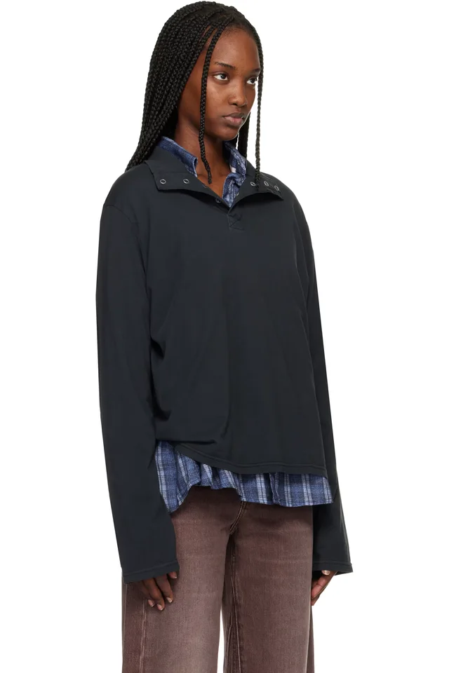 OUR LEGACY Black Storm Longsleeve T-shirt, photo 2 of 4 from SSENSE