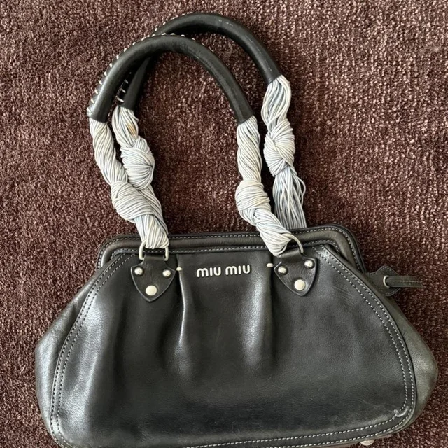 Miu Miu Women's Bag - Black in black from Depop, photo 1 of 1
