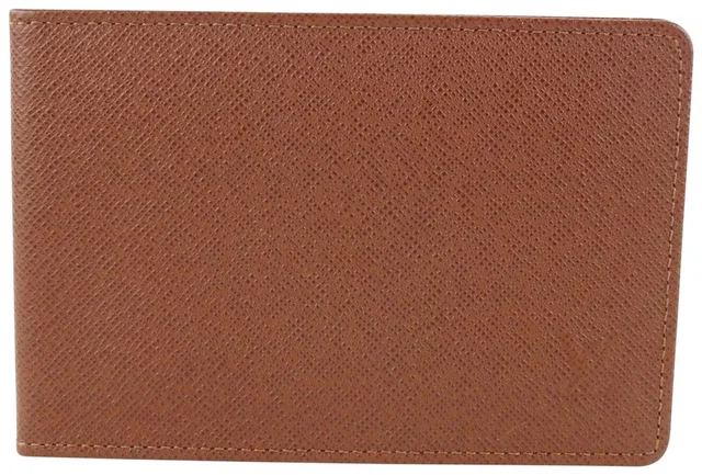 Louis Vuitton Brown Taiga Leather Card Holder ID Cas Wallet in Brown Leather from Bagriculture