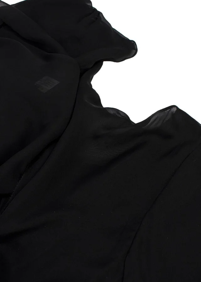 Bottega Veneta Black Silk Blouse in Black Silk from HEWI, photo 2 of 2