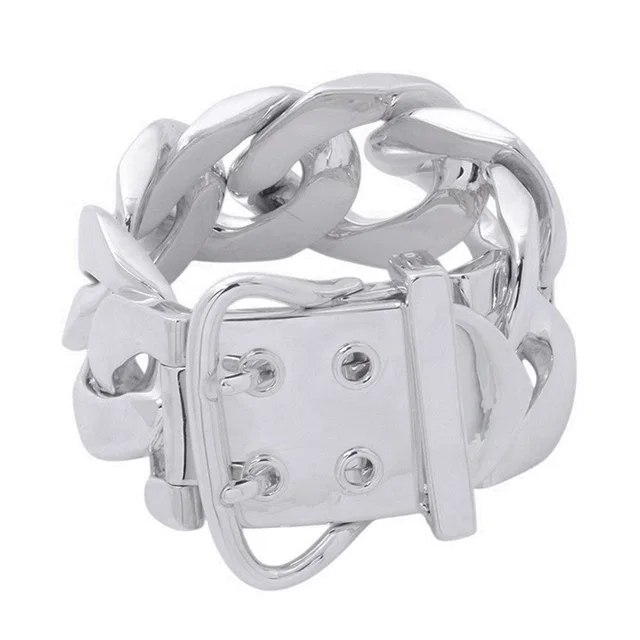 Hermès BoucleSellier Bracelet Size TGM SV925 from GALLERY RARE