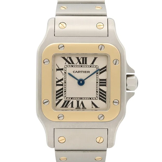 Cartier Santos Galbee Au750 Stainless Steel Watch from LuxUness