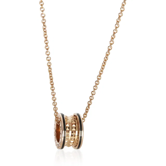 Bvlgari Rose Gold B.zero1 Rock Necklace 18k in Pink from HEWI