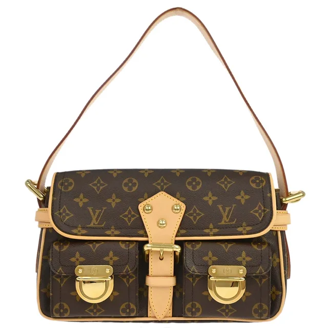 Louis Vuitton Monogram Hudson PM Shoulder Bag M40027 in Coated canvas from AMORE Vintage Tokyo