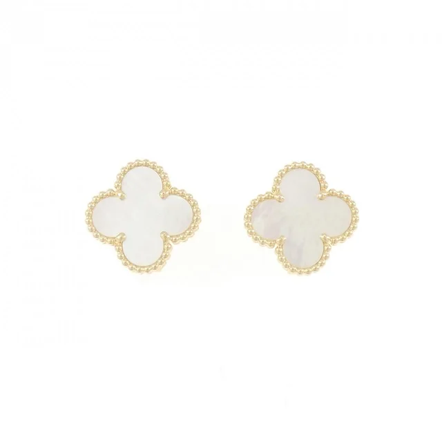 Van Cleef & Arpels Vintage Alhambra Earrings from The Reluxe