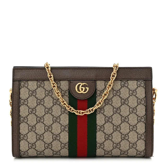 Gucci Ophidia GG Supreme Coated Canvas Bag - Beige in Beige Coated canvas from H&T