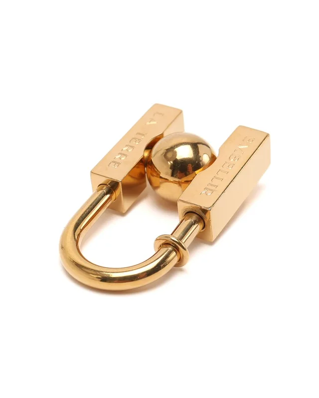 Hermès 2001 Limited Edition L'Homme Peut Embellir La Terre Cadena Lock Charm from A Retro Tale, photo 3 of 4