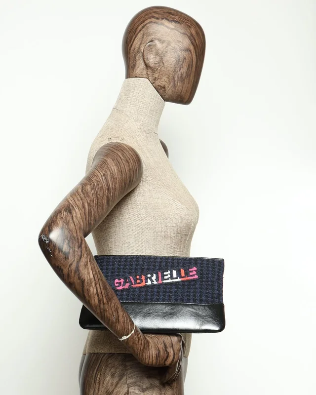 Chanel Gabrielle Quilted Tweed Clutch Bag in Tweed from A Retro Tale, photo 12 of 12