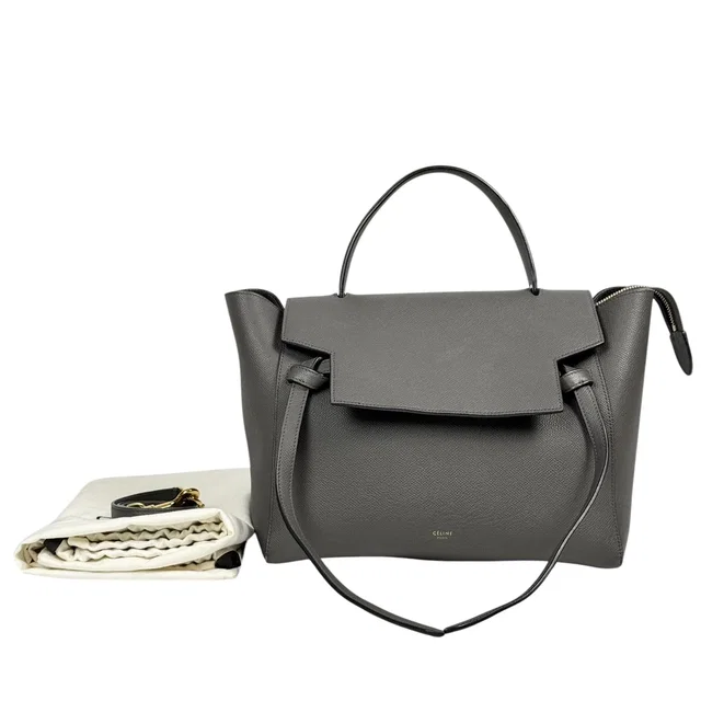 Celine Medium Grey Belt Bag in Grey from Luxury Promise