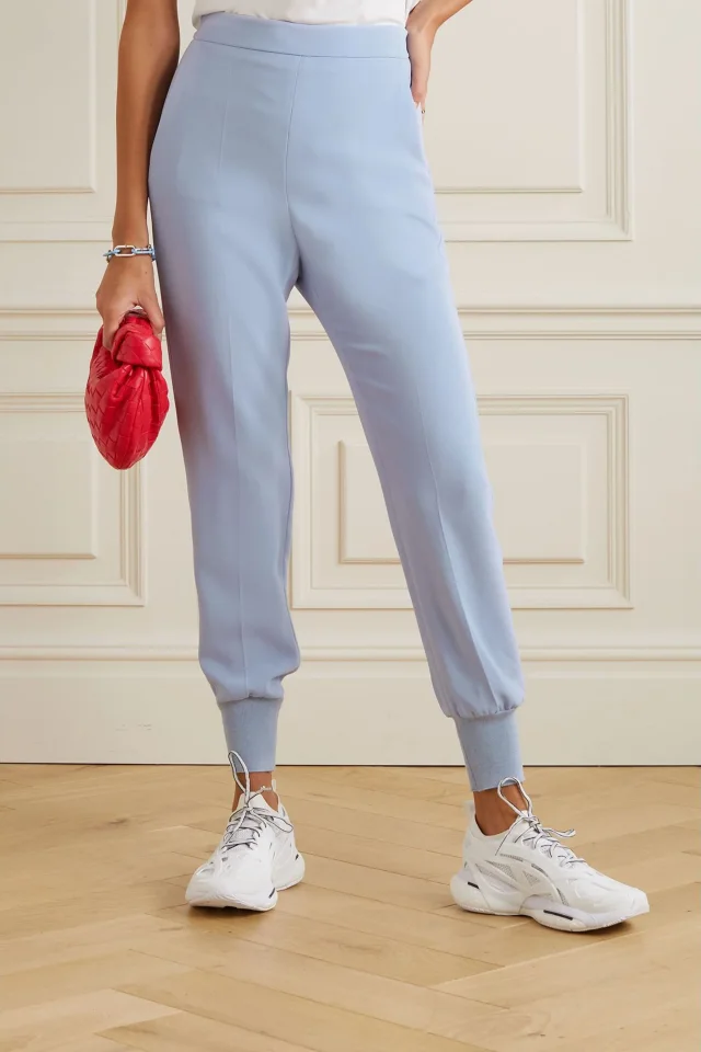 Stella McCartney Julia Stretch-Cady Track Pants, photo 3 of 5 from THE OUTNET