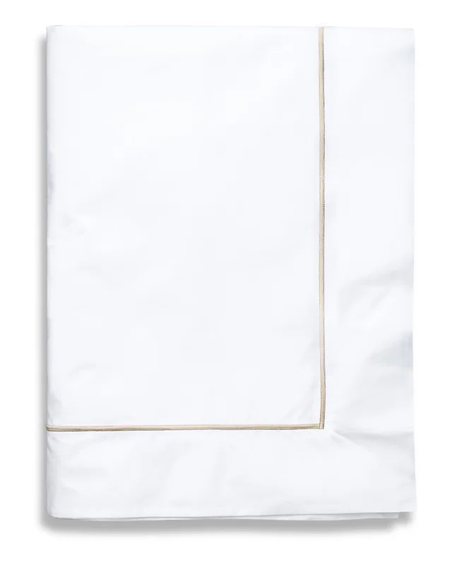 Frette One Bourdon Khaki Line Sham, image 1 of 1 from Rue La La