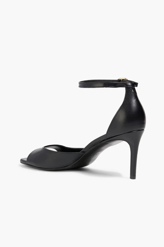 Stuart Weitzman Leather Ankle Strap Sandals, photo 3 of 4 from THE OUTNET