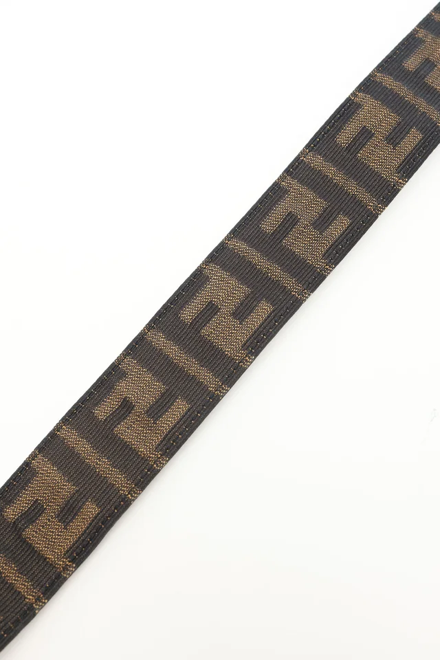 Fendi FF Zucca Belt, Size 75 in Canvas from A Retro Tale, photo 4 of 5
