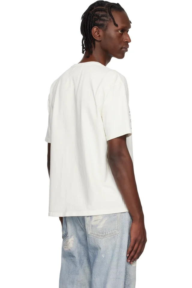 Rhude Off-White 'I Need A Getaway' T-shirt, photo 3 of 4 from SSENSE