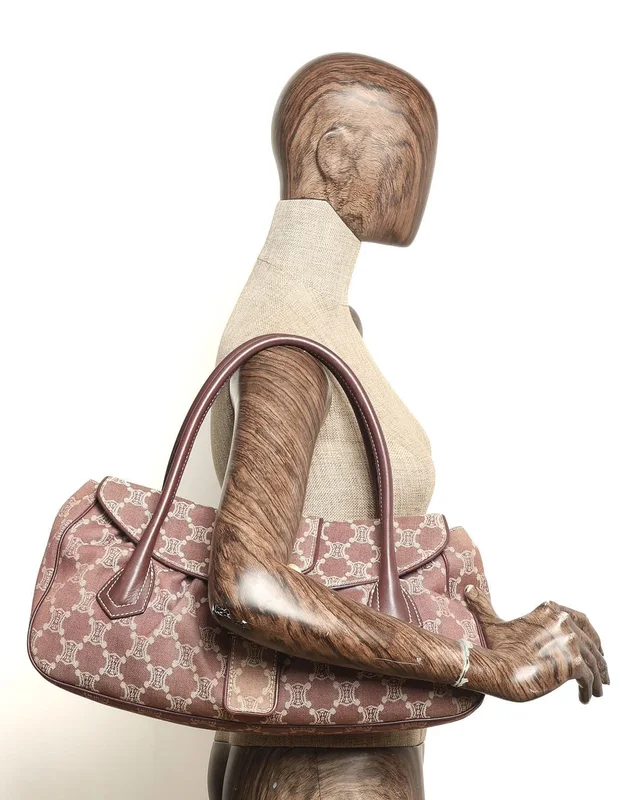 Celine Denim Macadam Shoulder Bag in Denim from A Retro Tale, photo 9 of 9
