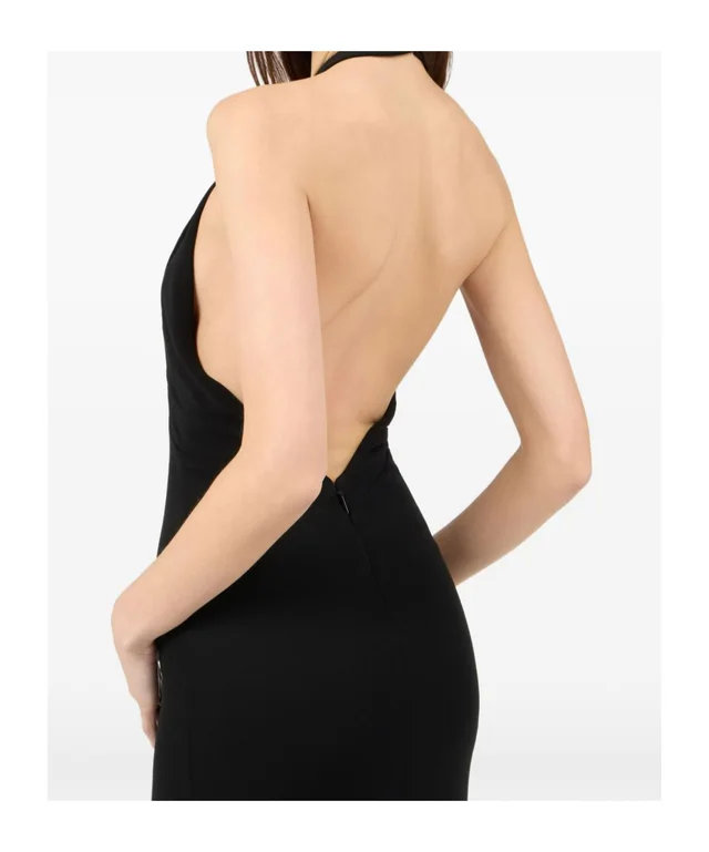 Roberto Cavalli Halterneck Cutout Dress, photo 7 of 7 from SENSER
