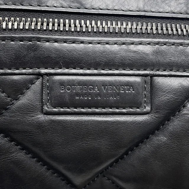 Bottega Veneta Crossbody Bag with Perforations Black Leather in Black Leather from GALLERY RARE, photo 18 of 19