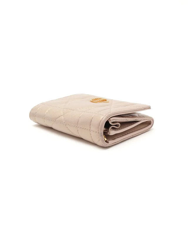 Dior Caro Folding Wallet in Leather from A Retro Tale, photo 3 of 6