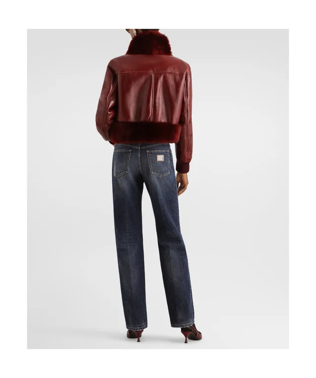 Dolce & Gabbana Shearling Trim Jacket, photo 3 of 5 from SENSER