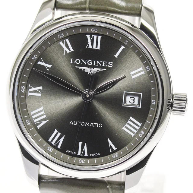 Longines Master Collection L2.257.4 Gray Dial Automatic Ladies Watch_698382 in gray Leather from Poshmark