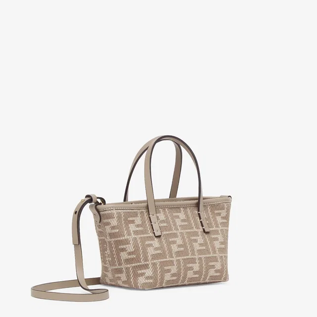 Fendi E25 Tote Bag — Beige Canvas in Beige Canvas from HEWI