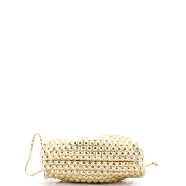 Bottega Veneta The Pouch Bubble Wrap Textured Leather Mini in Leather from Rebag, photo 4 of 6