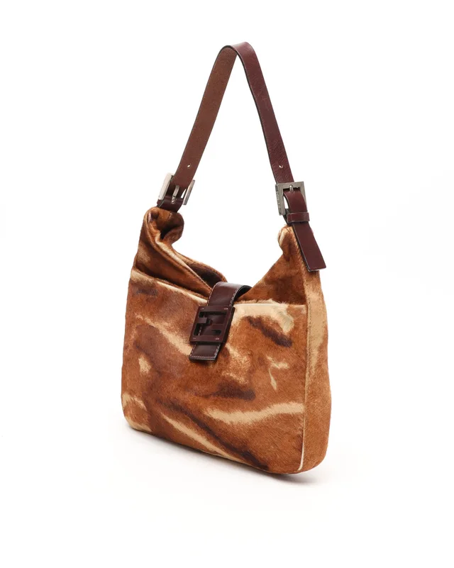 Fendi FF Fur Bag in Leather from A Retro Tale, photo 2 of 9
