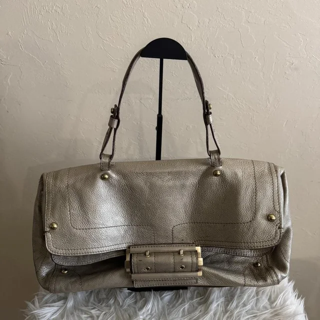 Givenchy Women's Bag - Gold/Cream in gold from Depop, photo 1 of 1