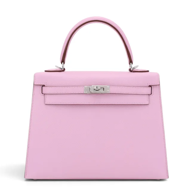 Hermès Kelly 25 Sellier Mauve Sylvestre (X9) from Ginza Xiaoma