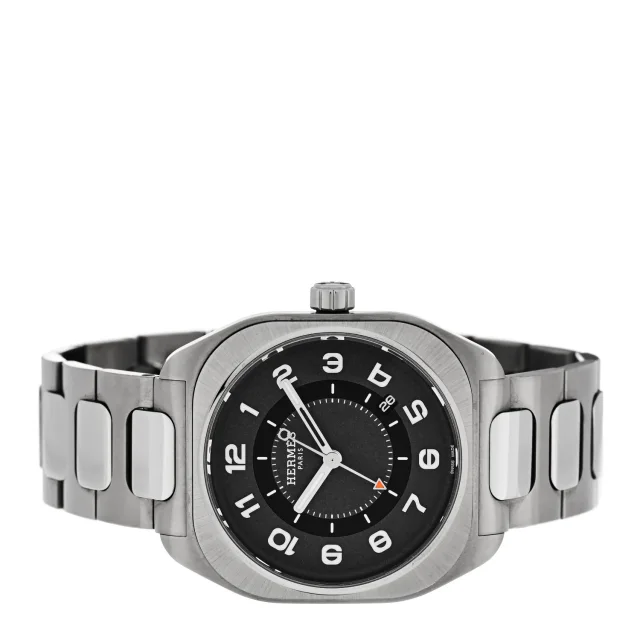 Hermès Titanium 39mm H08 Automatic Watch in Satin from FASHIONPHILE, photo 2 of 5