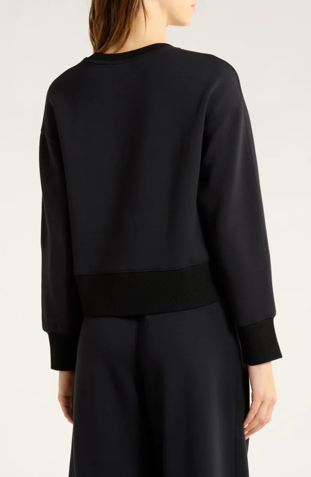 SPANX® AirEssentials® Luxe Crop Crewneck Sweatshirt, photo 2 of 7 from Nordstrom Rack