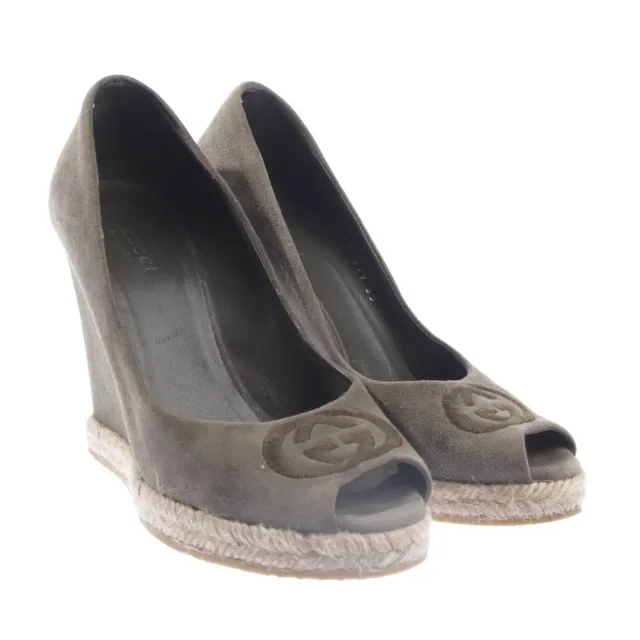 Gucci Peeptoes EUR 35 Olivgrün in Grün from Buddy And Selly