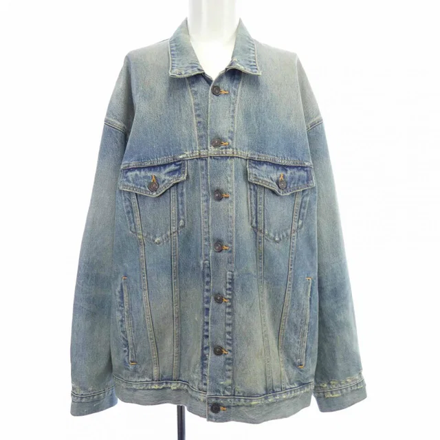 Balenciaga Denim Jacket in Denim from LuxUness