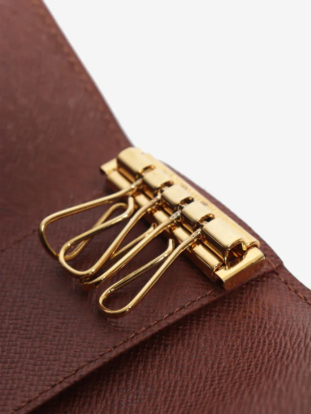 Louis Vuitton Brown Monogram 4 Key Holder in Brown Coated canvas from Sign of the Times, photo 2 of 2