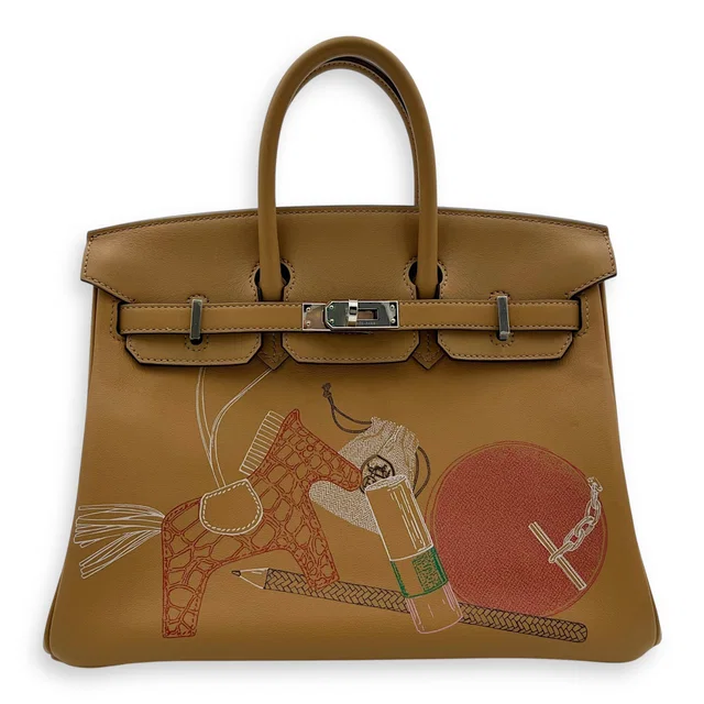 Hermès Birkin In 'N Out 25 Biscuit Top Handle Bag in Swift leather from Luxury Promise
