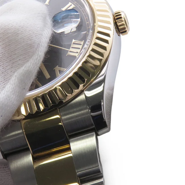 Rolex Datejust II W41mm Stainless Steel K18YG Black Dial116333 in Black from GALLERY RARE, photo 2 of 2