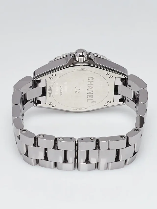 Chanel Gunmetal J12 Titanium Ceramic 41mm Chromatic Automatic Watch in Ceramic from Yoogis, photo 3 of 6