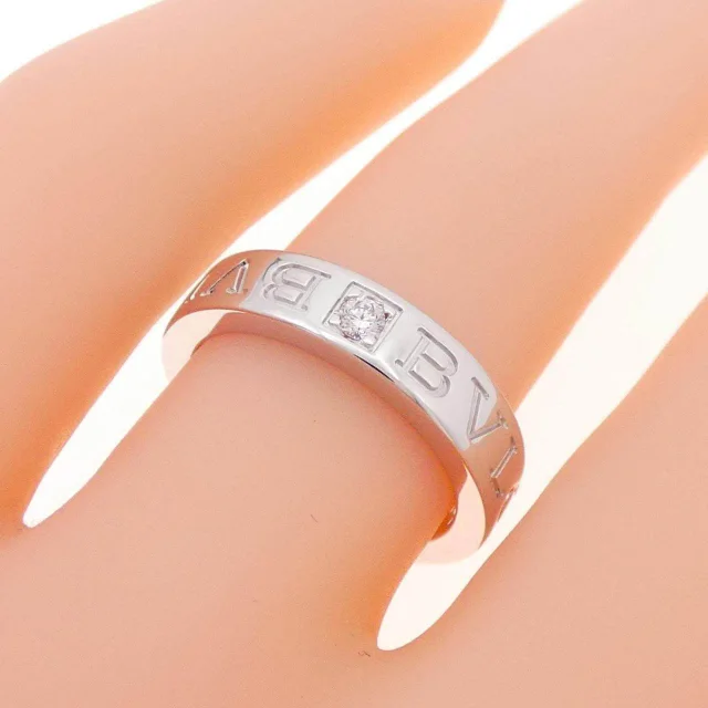 Bvlgari B.zero1 750 White Gold Diamond Ring Size 7 in White from LuxUness, photo 5 of 5