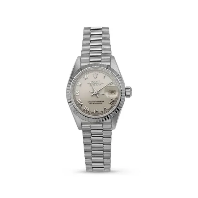 Rolex Datejust Automatic White Dial Ladies Watch 69179 WRP in gold|white from Jomashop.com