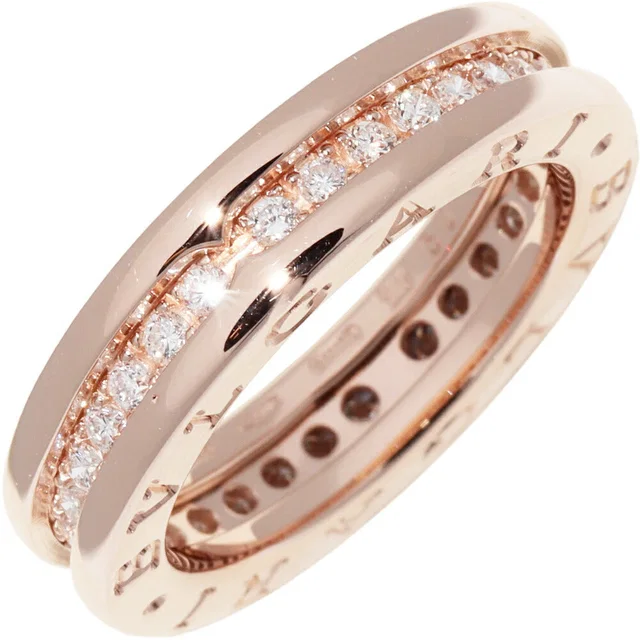 Bvlgari B.zero1 Au750 Diamond Ring Size 50 from LuxUness