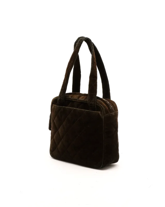Chanel Suede Handbag in Suede from A Retro Tale, photo 2 of 2