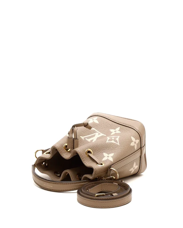 Louis Vuitton Empreinte Nano Noé Bag in Leather from A Retro Tale, photo 4 of 8