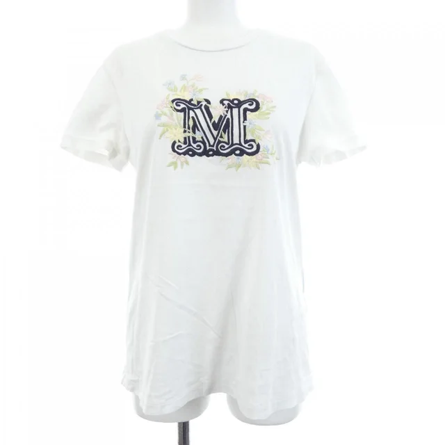Max Mara T-Shirt White in White from The Reluxe