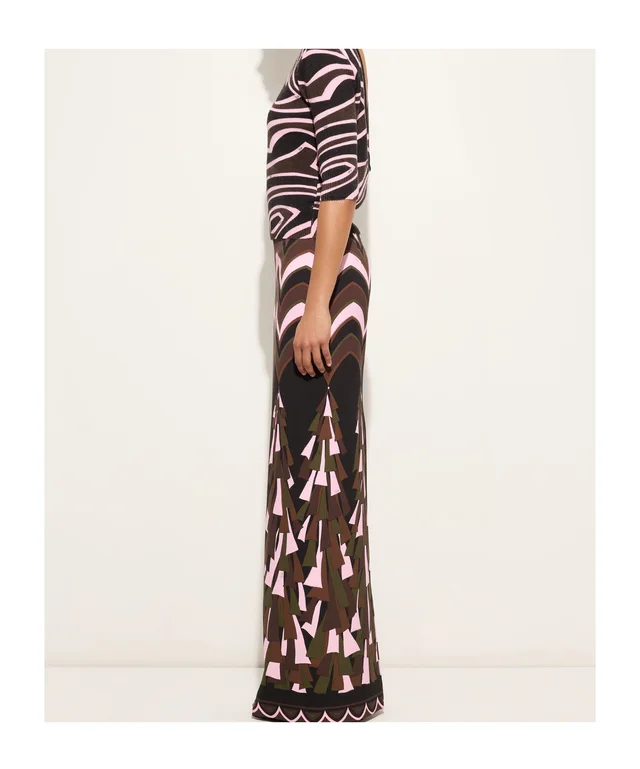 Emilio Pucci Baiadera Print Tecno Couture Skirt, photo 3 of 5 from SENSER