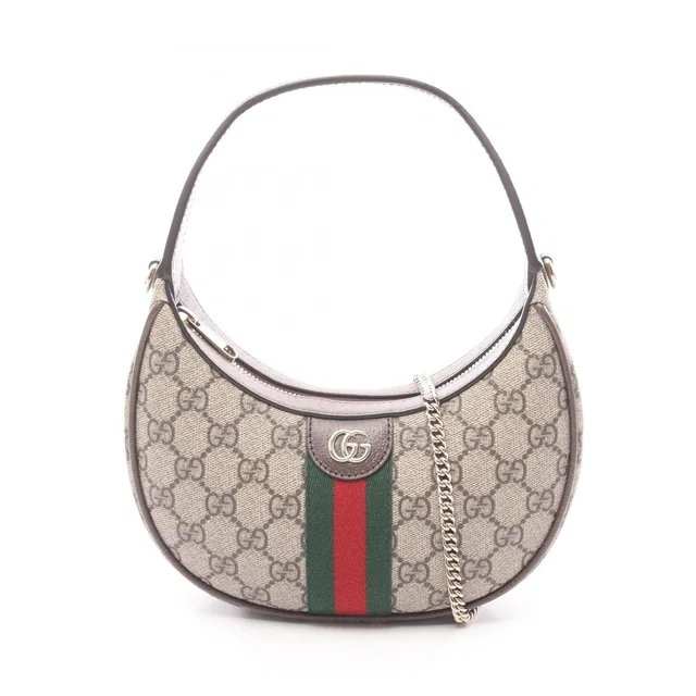 Gucci Ophidia Small GG Supreme Leather Shoulder Bag in Leather from The Reluxe