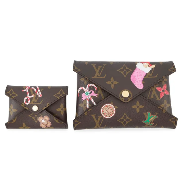 Louis Vuitton Kirigami Christmas Limited Edition Pochette RedM12203 Monogram from GALLERY RARE, photo 7 of 7