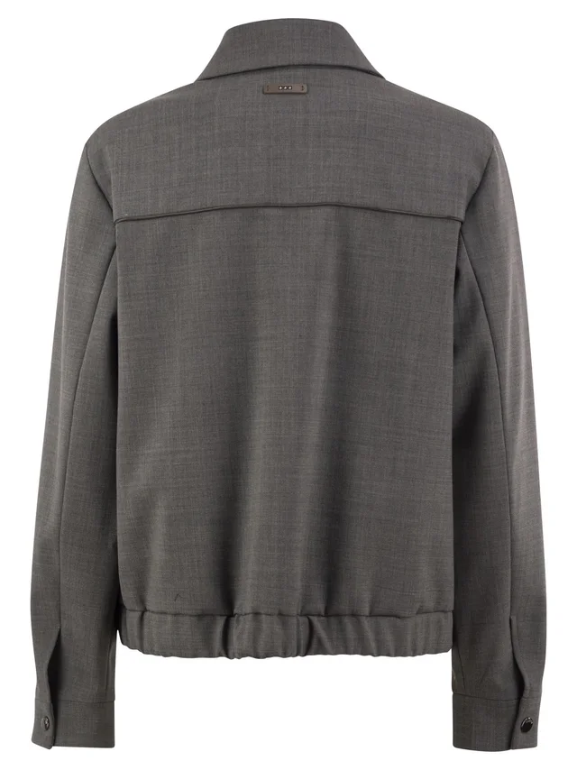 Peserico Long-sleeve casual zip-up jacket, photo 3 of 4 from SENSER