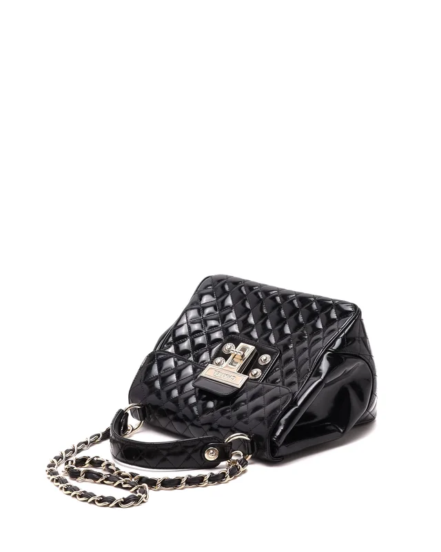 Chanel Patent Mademoiselle Kelly Bag in Patent leather from A Retro Tale, photo 4 of 8