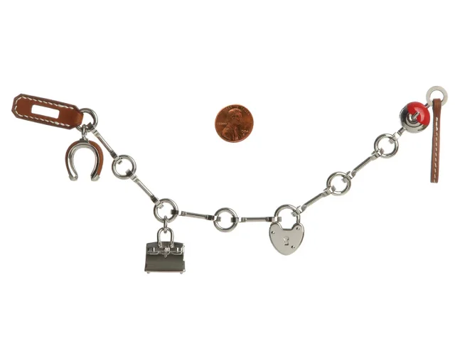 Hermès Fauve Barenia Bijou de Sac Charm in Leather from Ann's Fabulous Finds, photo 4 of 4